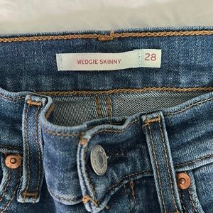 Levis wedgie skinny
